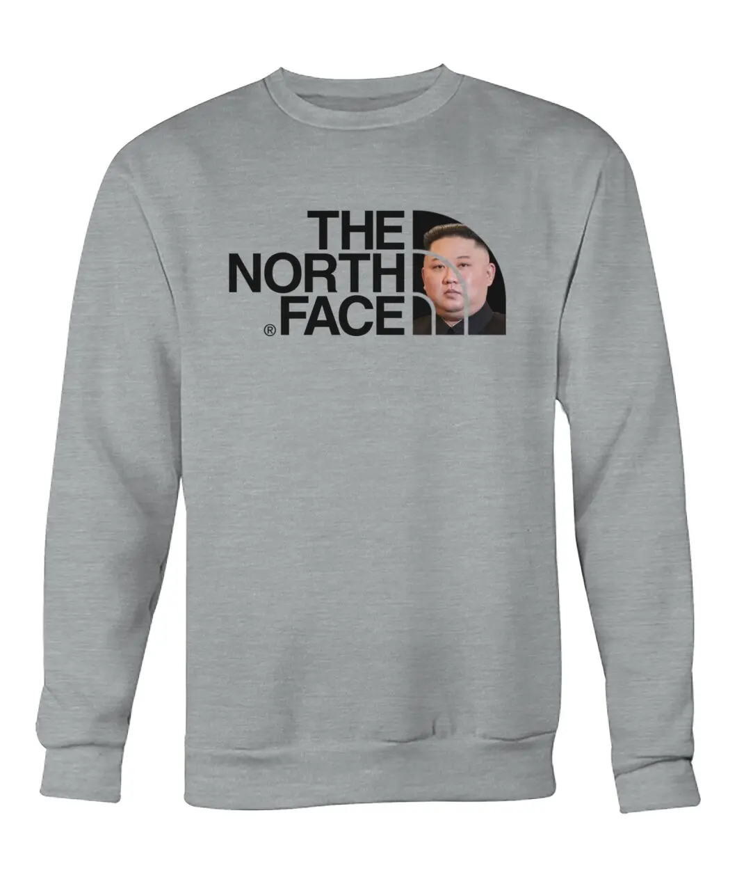 Funny North Face Kim Jong Un Parody Meme T Shirt 3
