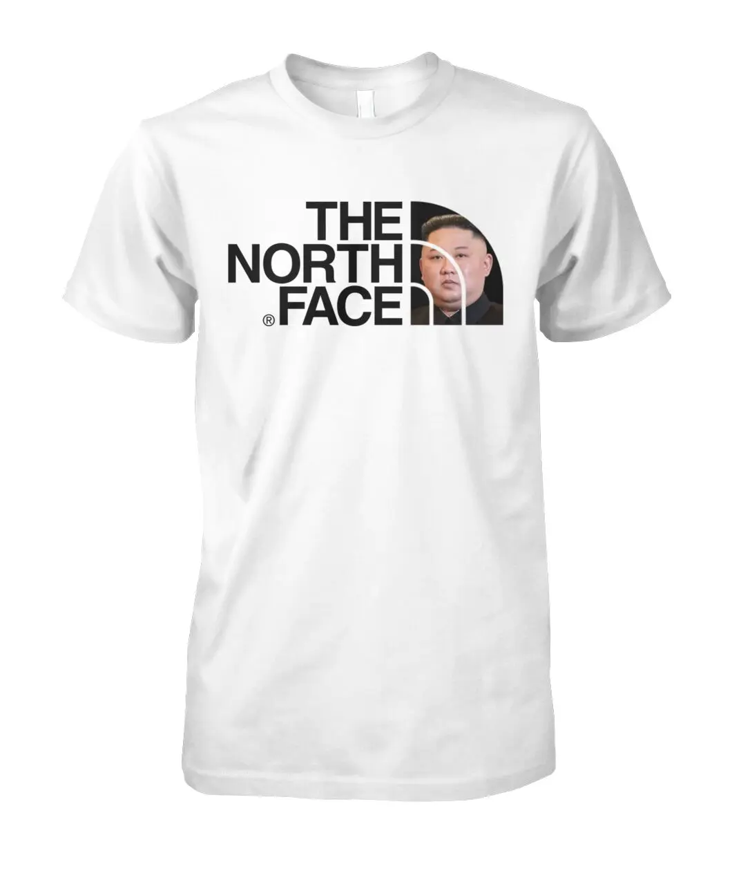Funny North Face Kim Jong Un Parody Meme T Shirt 4