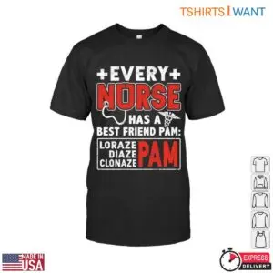 Funny Nurse Best Friend Medication T Shirt 1 1.jpg
