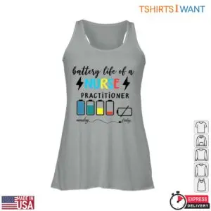 Funny Nurse Practitioner T-Shirt – Battery Life Graphic for Nurses 8 Funny Nurse Practitioner Battery Life T Shirt 3 1.jpg