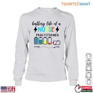 Funny Nurse Practitioner T-Shirt – Battery Life Graphic for Nurses 10 Funny Nurse Practitioner Battery Life T Shirt 5 1.jpg