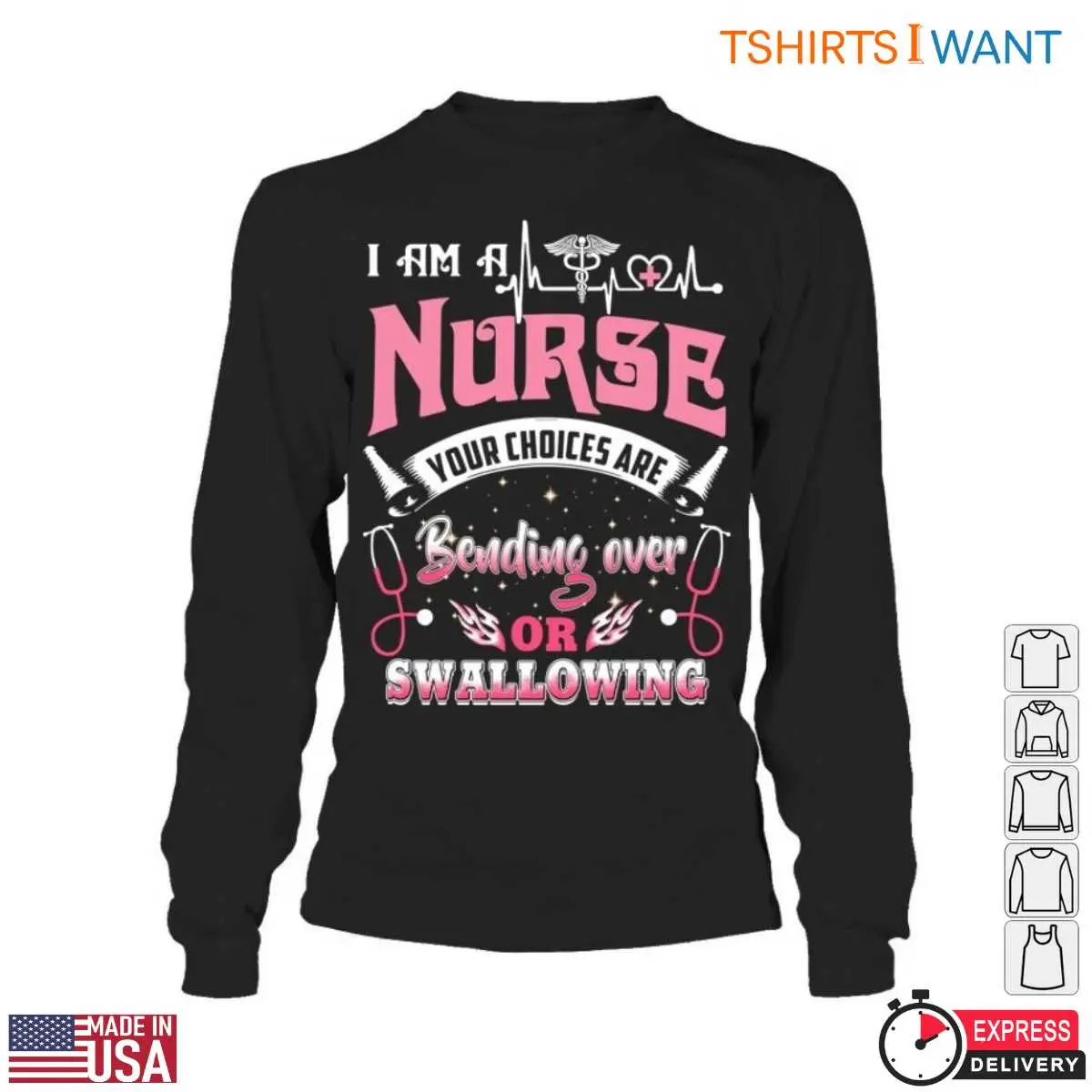 Funny Nurse Stethoscope Humor T Shirt 5 1.jpg
