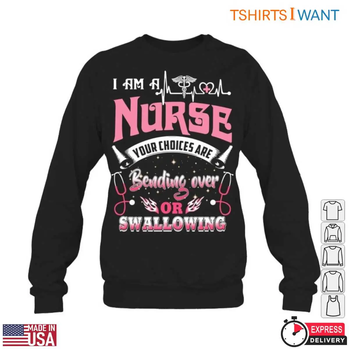 Funny Nurse Stethoscope Humor T Shirt 6 1.jpg