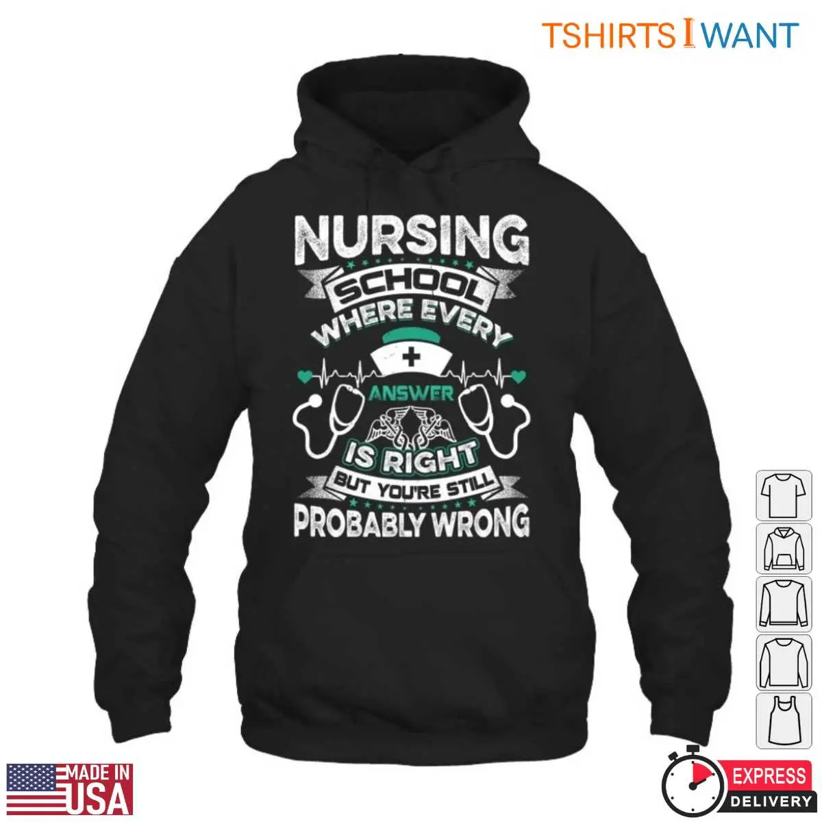 Funny Nursing School Wrong Answer T Shirt Gift 4 1.jpg