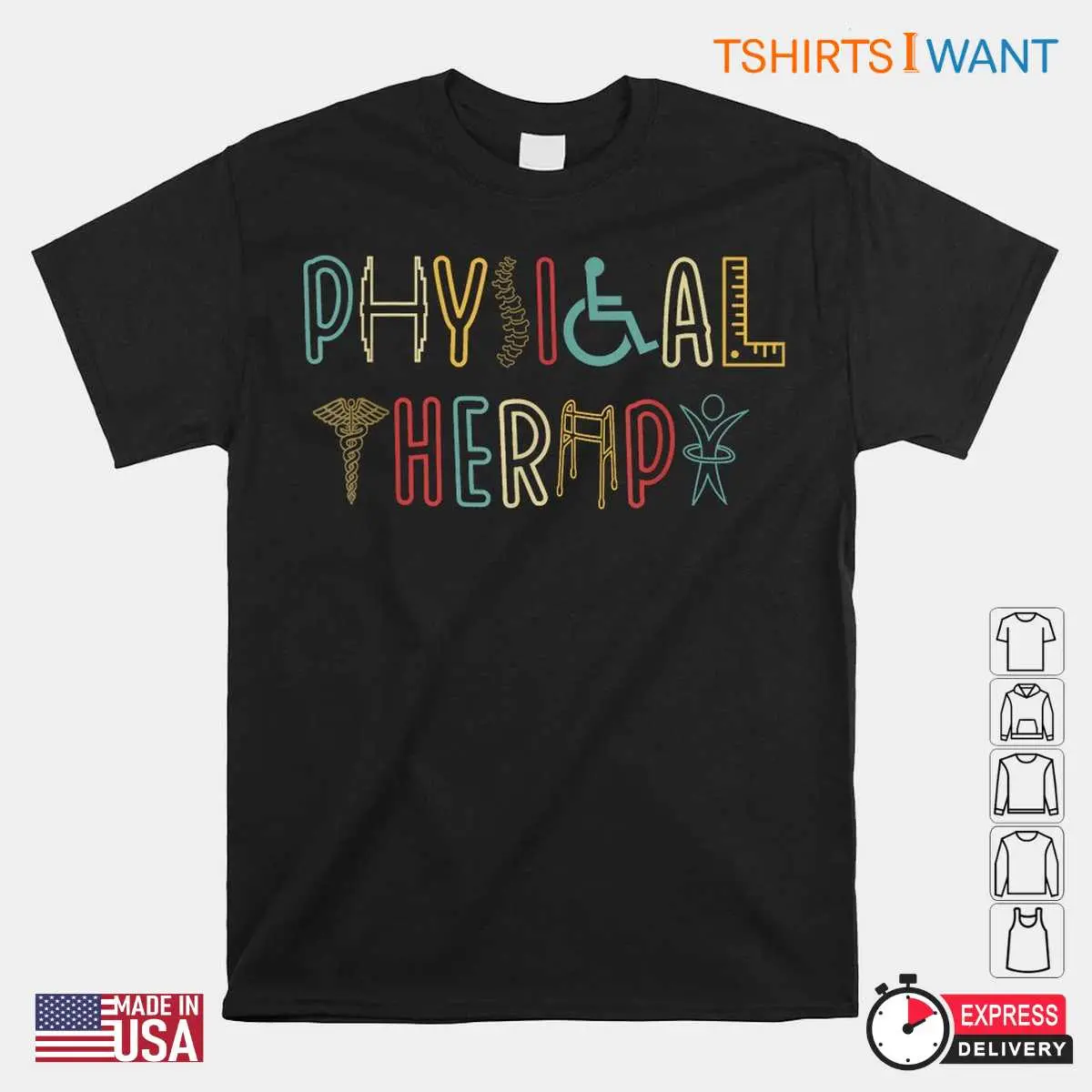 Funny Physical Therapy T Shirts PT Halloween Gag Tee 1 1.jpg