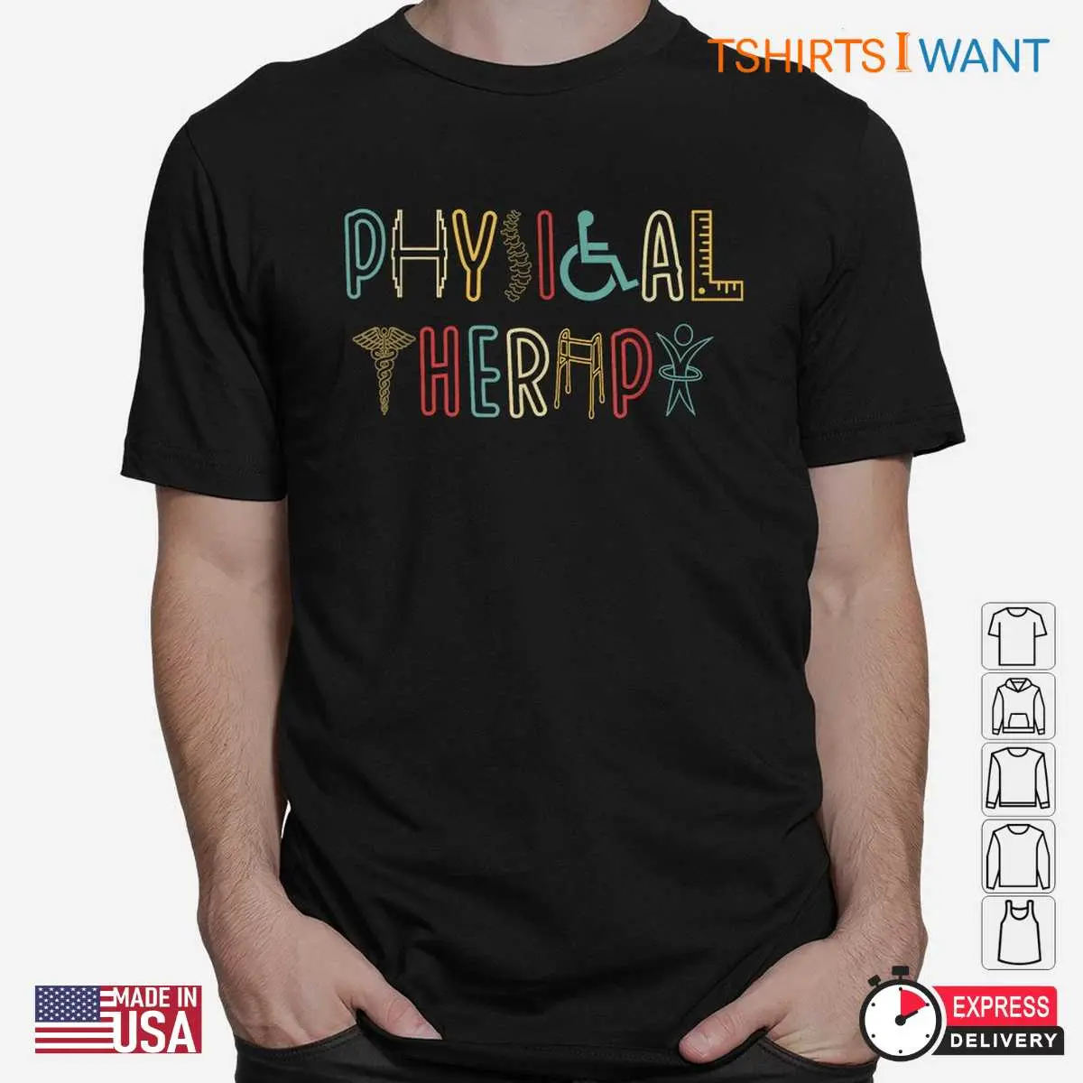 Funny Physical Therapy T Shirts PT Halloween Gag Tee 2 1.jpg