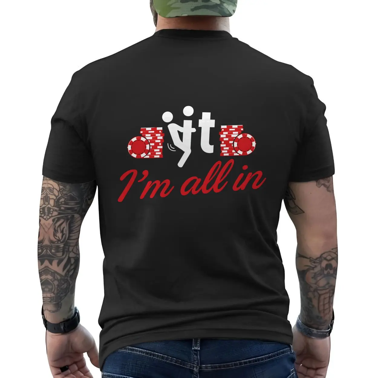 Funny Poker T-Shirt – Casino Chips I'm All In Humor Gambling Tee 6 Funny Poker T Shirt E28093 Casino Chips Im All In Humor Gambling Tee 6.jpg