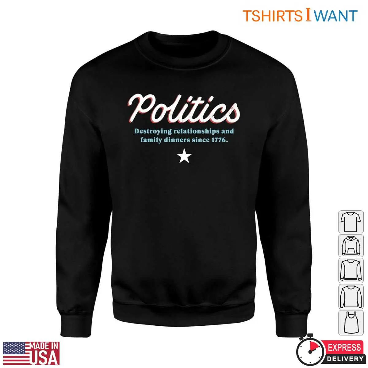 Funny Political T Shirts Family Dinners Since 1776 3 1.jpg