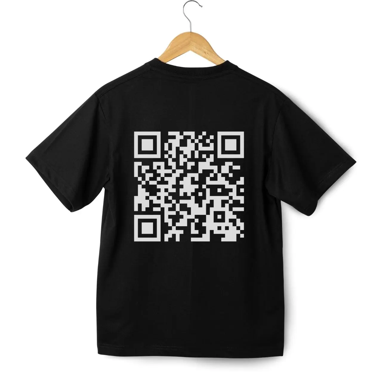 Funny QR Code Shirt E28093 Sarcastic Message to Trump Haters 3.jpg
