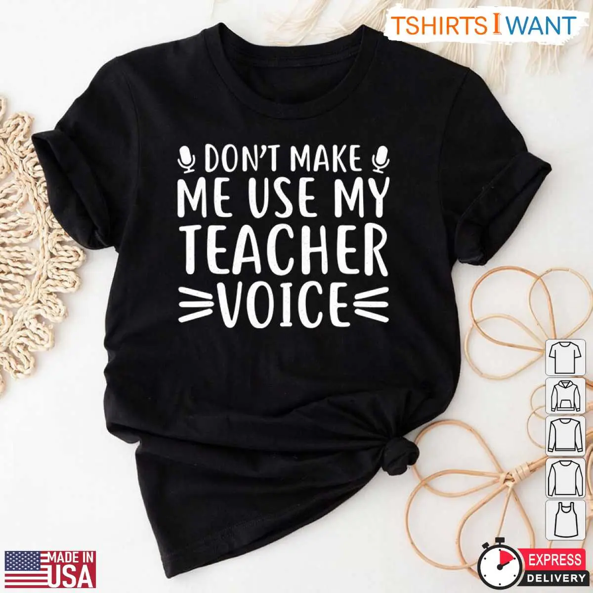Funny Teacher Life Shirt Dont Use My Teacher Voice Tee 2 1.jpg