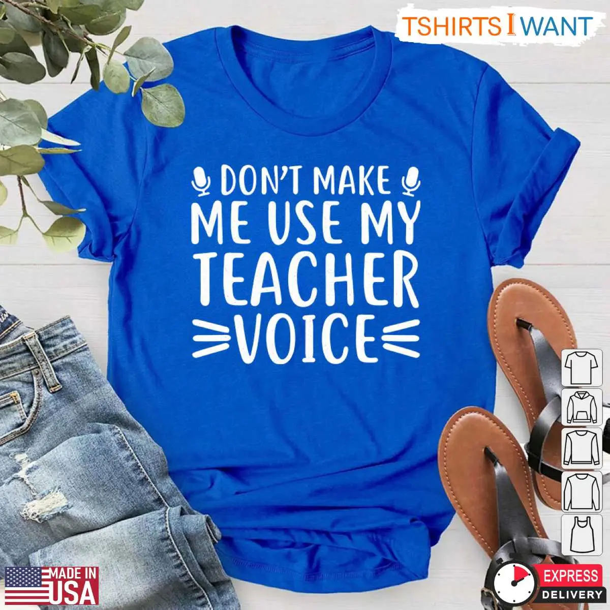 Funny Teacher Life Shirt Dont Use My Teacher Voice Tee 5 1.jpg