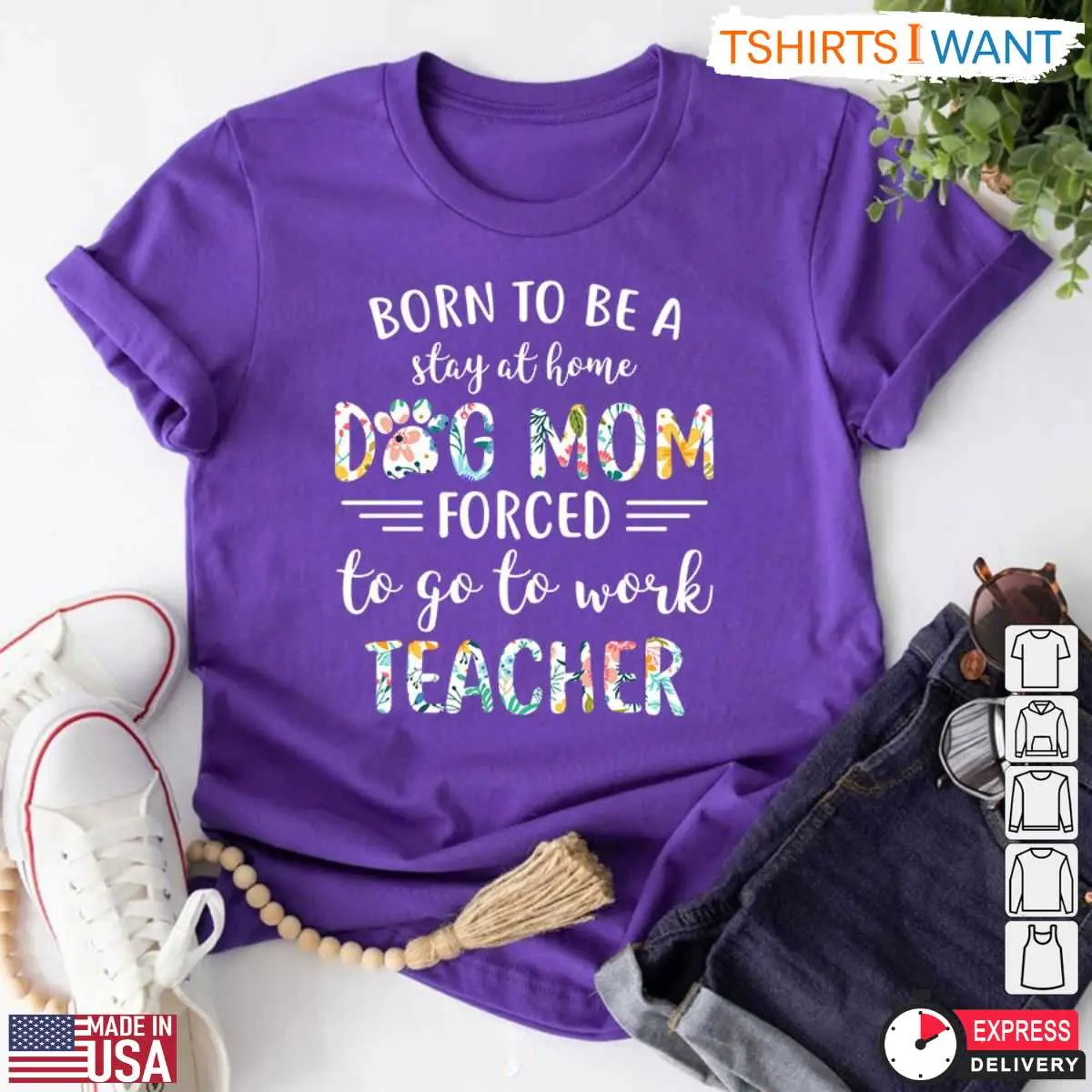 Funny Teacher Life Shirt Stay At Home Dog Mom Teacher T Shirt 5 1.jpg