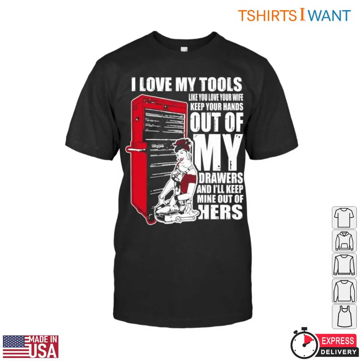 Funny Tool Drawer Quote Car Mechanic Gifts T Shirt 1 1.jpg