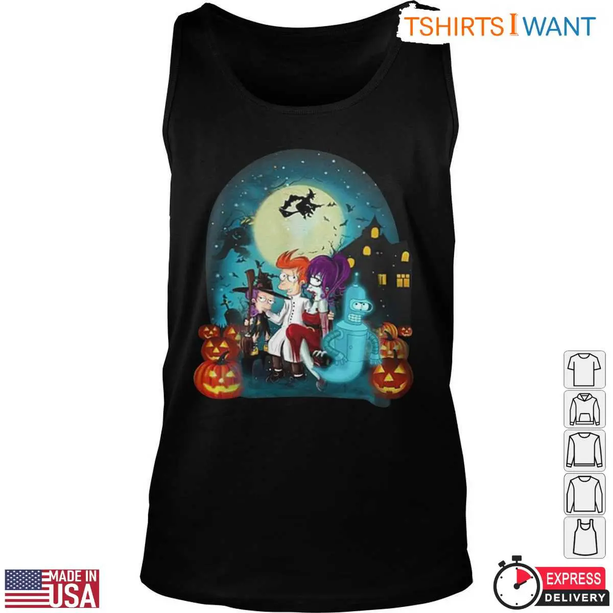 Futurama Halloween T-Shirt – Spooky Pumpkin and Character Graphic Tee for Fans 3 Futurama Halloween T Shirt Spooky Pumpkin and Character Graphic Tee for Fans 3 1 1.jpg