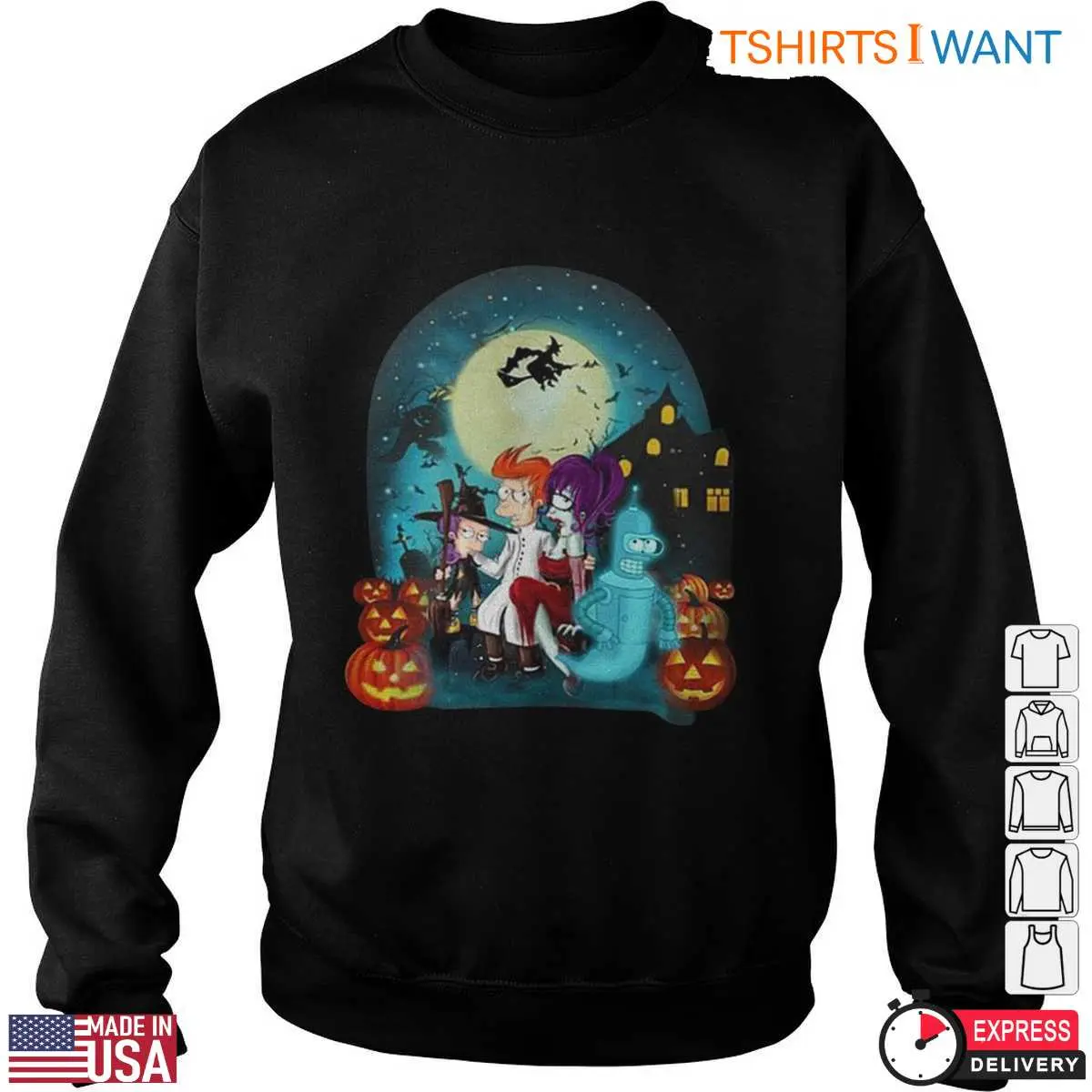 Futurama Halloween T-Shirt – Spooky Pumpkin and Character Graphic Tee for Fans 4 Futurama Halloween T Shirt Spooky Pumpkin and Character Graphic Tee for Fans 4 1 1.jpg