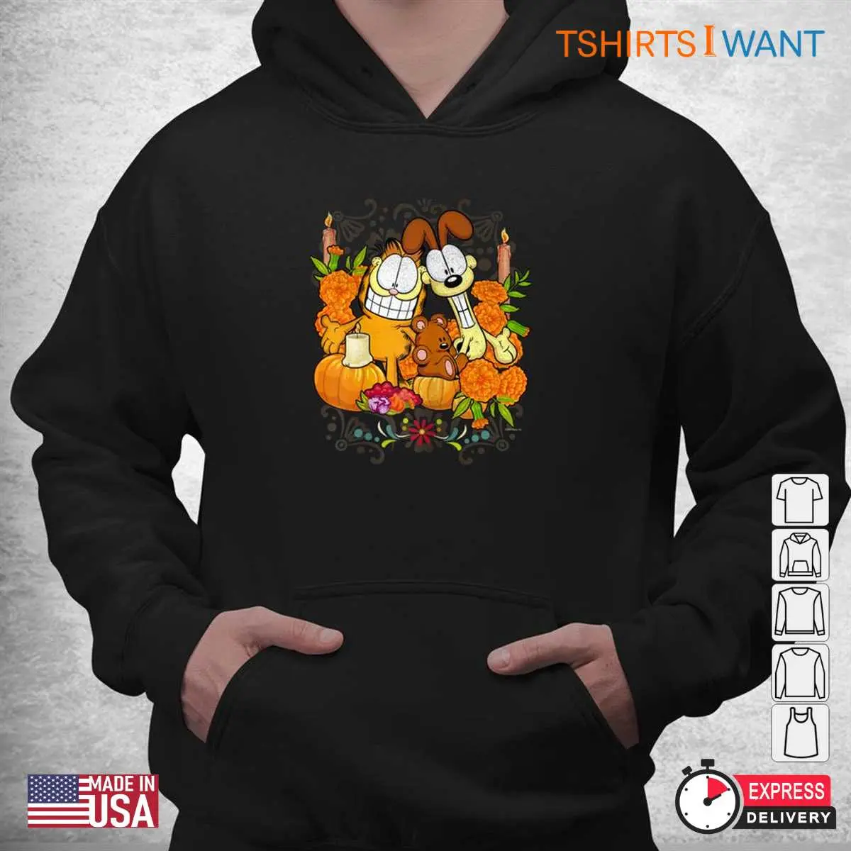 Garfield Halloween Shirt Pumpkin Patch Pals Tee 4 1.jpg