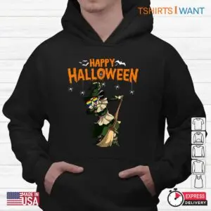 Gay Halloween Shirts: Gay Witch Dabbing Lazy Halloween Costume Tee 9 Gay Halloween Shirts LGBTQ Witch Dab Tee 4 1.jpg