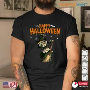 Gay Halloween Shirts: Gay Witch Dabbing Lazy Halloween Costume Tee 10 Gay Halloween Shirts LGBTQ Witch Dab Tee 5 1.jpg