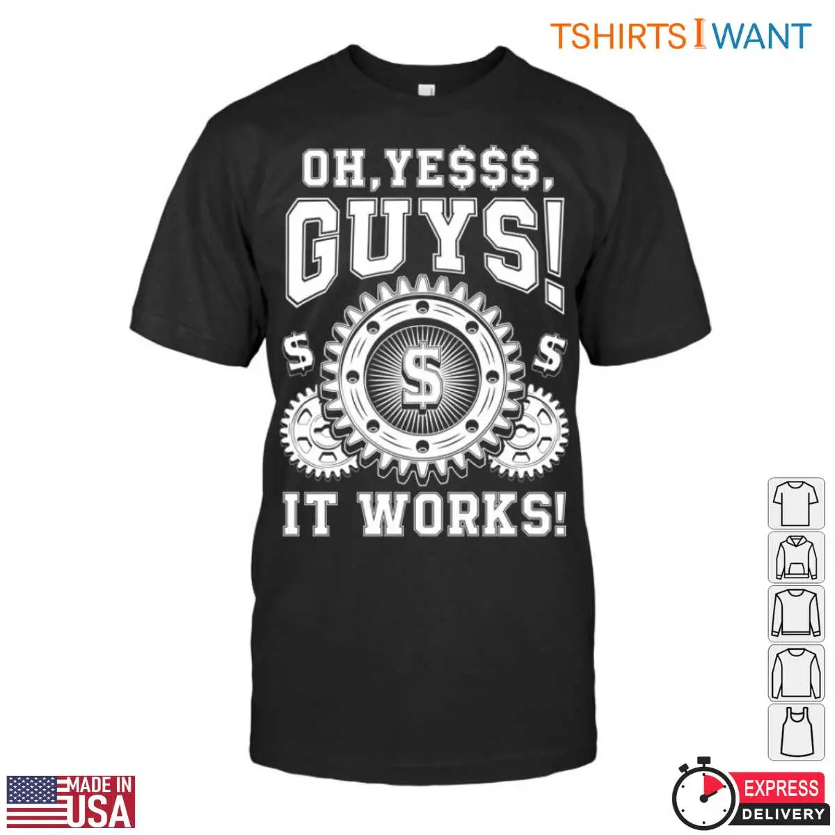 Gear Graphic T Shirt Money Success Design 1 1.jpg