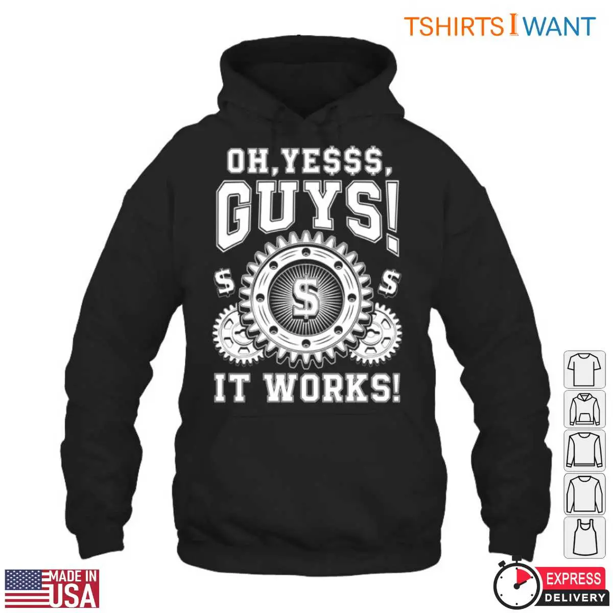 Gear Graphic T Shirt Money Success Design 5 1.jpg