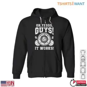 Gear Graphic T-Shirt - Oh Yes, Guys! It Works with Money and Gear Design 11 Gear Graphic T Shirt Money Success Design 6 1.jpg