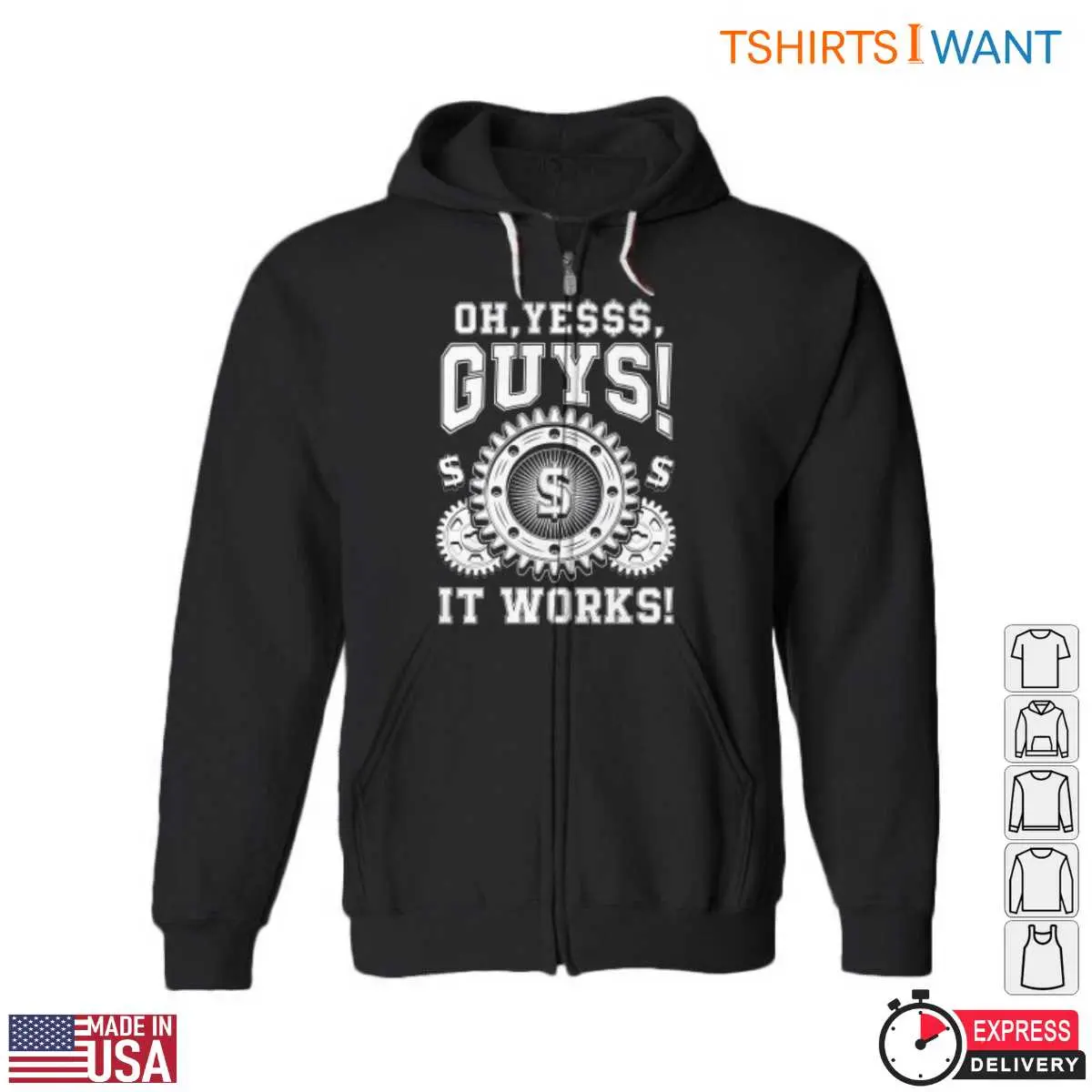 Gear Graphic T Shirt Money Success Design 6 1.jpg