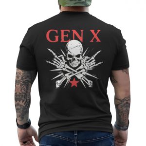 Gen X Badass Generation T Shirt Funny Rock and Roll Skull Tee 6 1.jpg