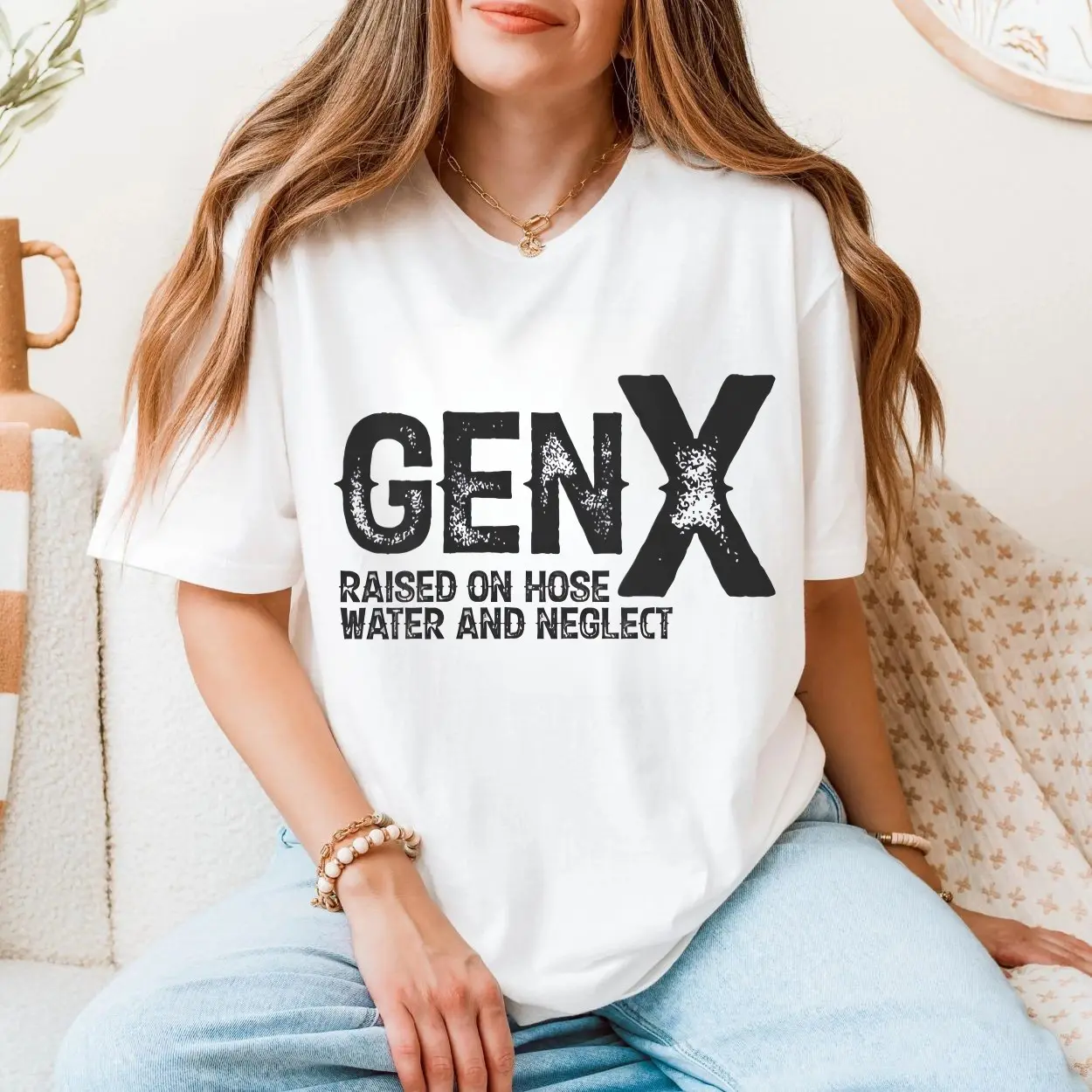 Gen X E28093 Raised on Hose Water and Neglect T shirt 5.jpg