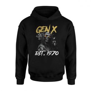 Gen X Est. 1970 Skeleton Horror Graphic T Shirt 2 1.jpg