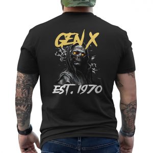 Gen X Est. 1970 Skeleton Horror Graphic T Shirt 6 1.jpg