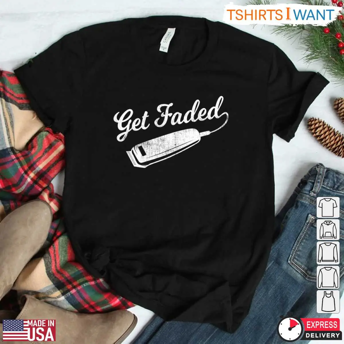 Get Faded Vintage Barber Clipper T Shirt 2 1.jpg