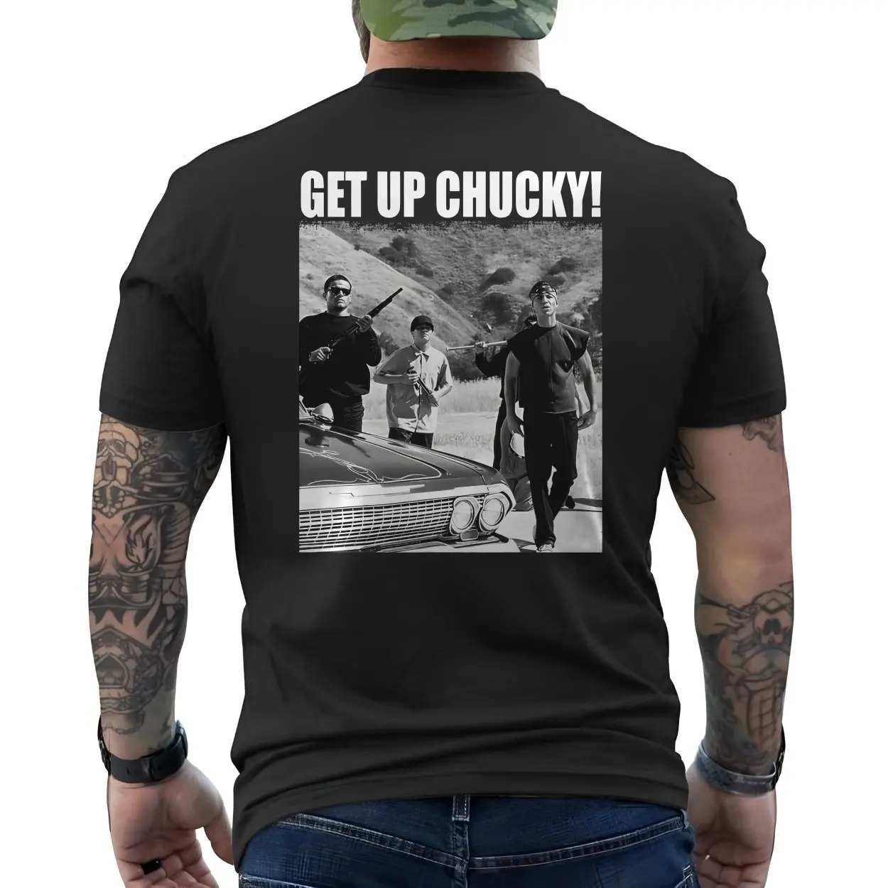 Get Up Chucky Chicano Style Lowrider Gangsta T-Shirt 6 Get Up Chucky Chicano Style Lowrider Gangsta T Shirt 6 1.jpg