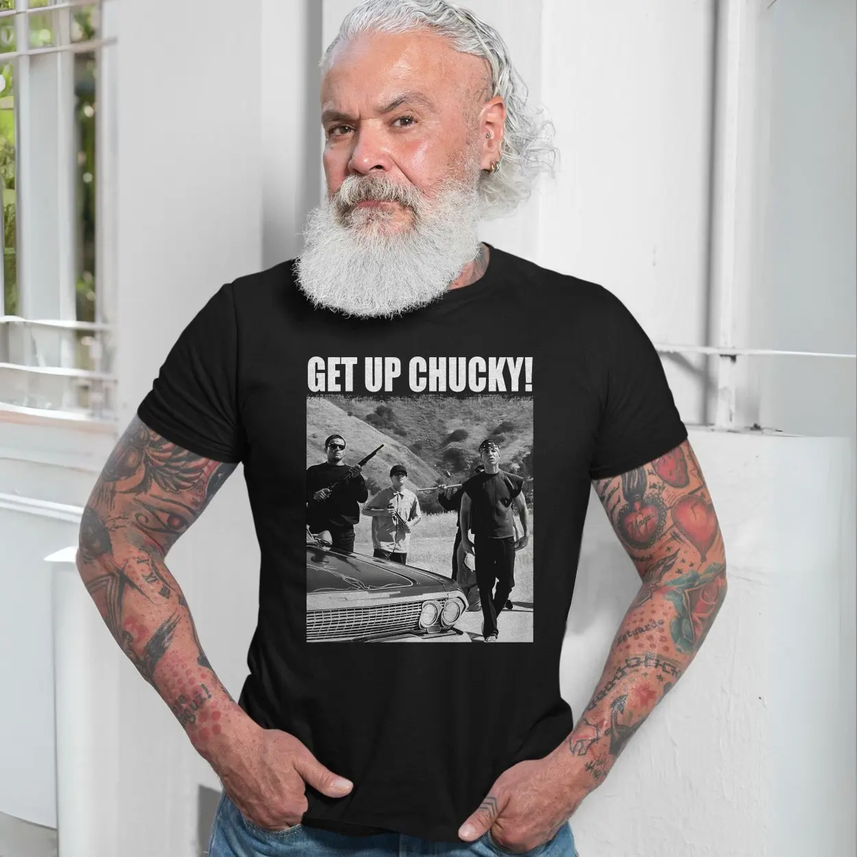 Get Up Chucky Chicano Style Lowrider Gangsta T-Shirt 7 Get Up Chucky Chicano Style Lowrider Gangsta T Shirt 7 1.jpg