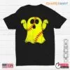 Ghost Softballs: Softball Ghost Lover Halloween Costume Shirt 15 Ghost Softballs Spectral Sports Lover 1 1.jpg