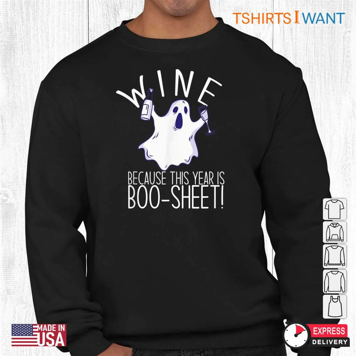 Ghost Wine Boo Sheet Spirits Tee 3 1.jpg