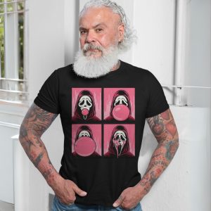 Ghostface Bubblegum T shirt E28093 Funny Horror Movie Parody Graphic Tee 7.jpg