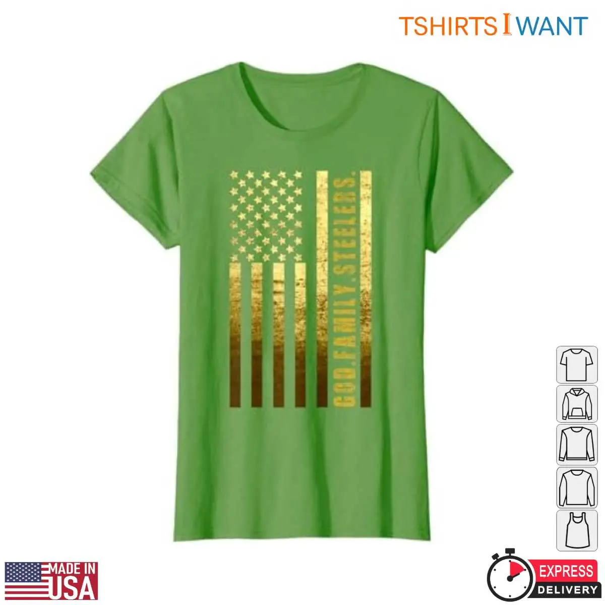 God Family Steelers Shirt Patriotic Gold American Flag Theme 4 1.jpg