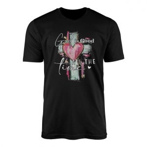 God Is Good All the Time T Shirt E28093 Pastel Christian Faith Tee 1.jpg