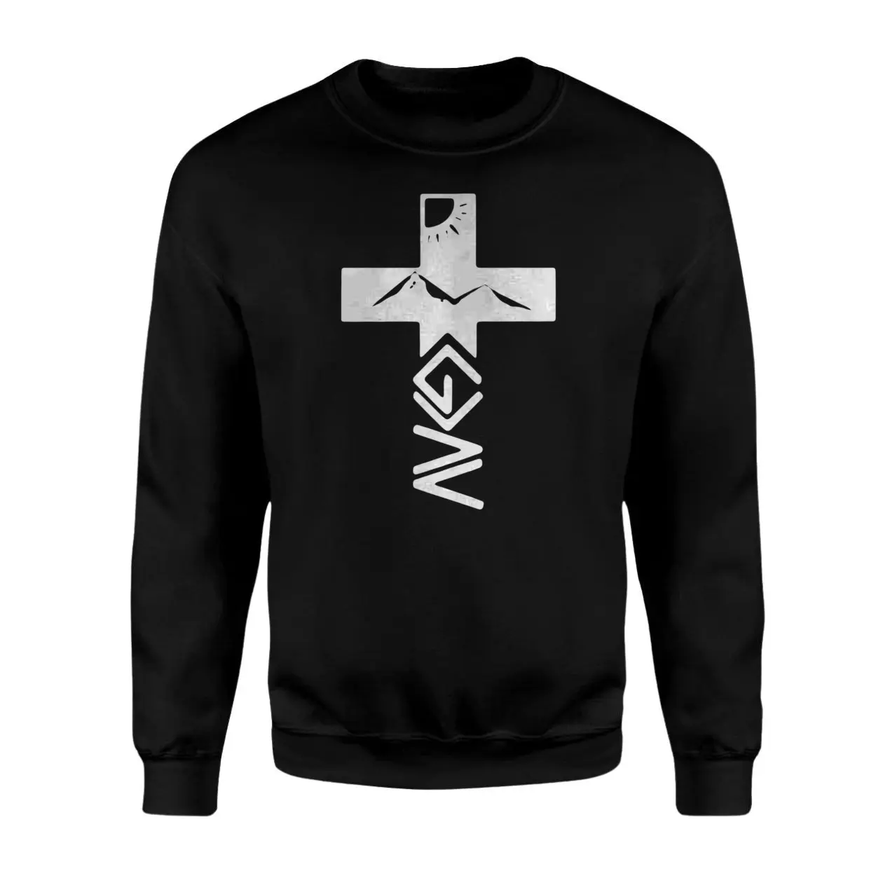 God Is Greater Than The Highs And Lows T Shirt E28093 Cross and Mountains Graphic Tee 3.jpg
