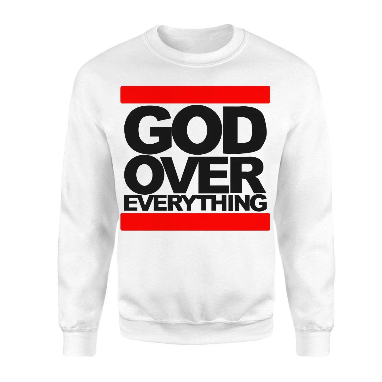 God Over Everything Bold Christian Faith T Shirt 3 1.jpg