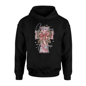 God is Good T Shirt Leopard Print Cross Christian Tee for Women 2 1.jpg