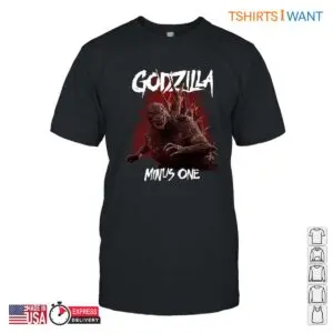 Godzilla Minus One T-Shirts - Epic Monster Kaiju Design Tee