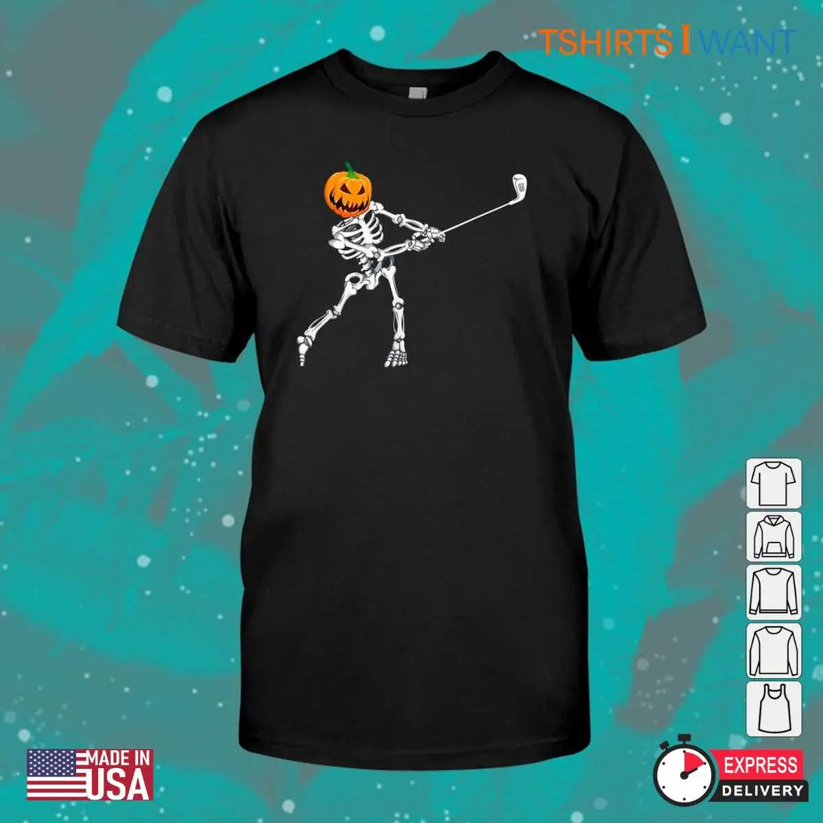 Golfer For Halloween Pumpkin Fairway Costume 1 1.jpg