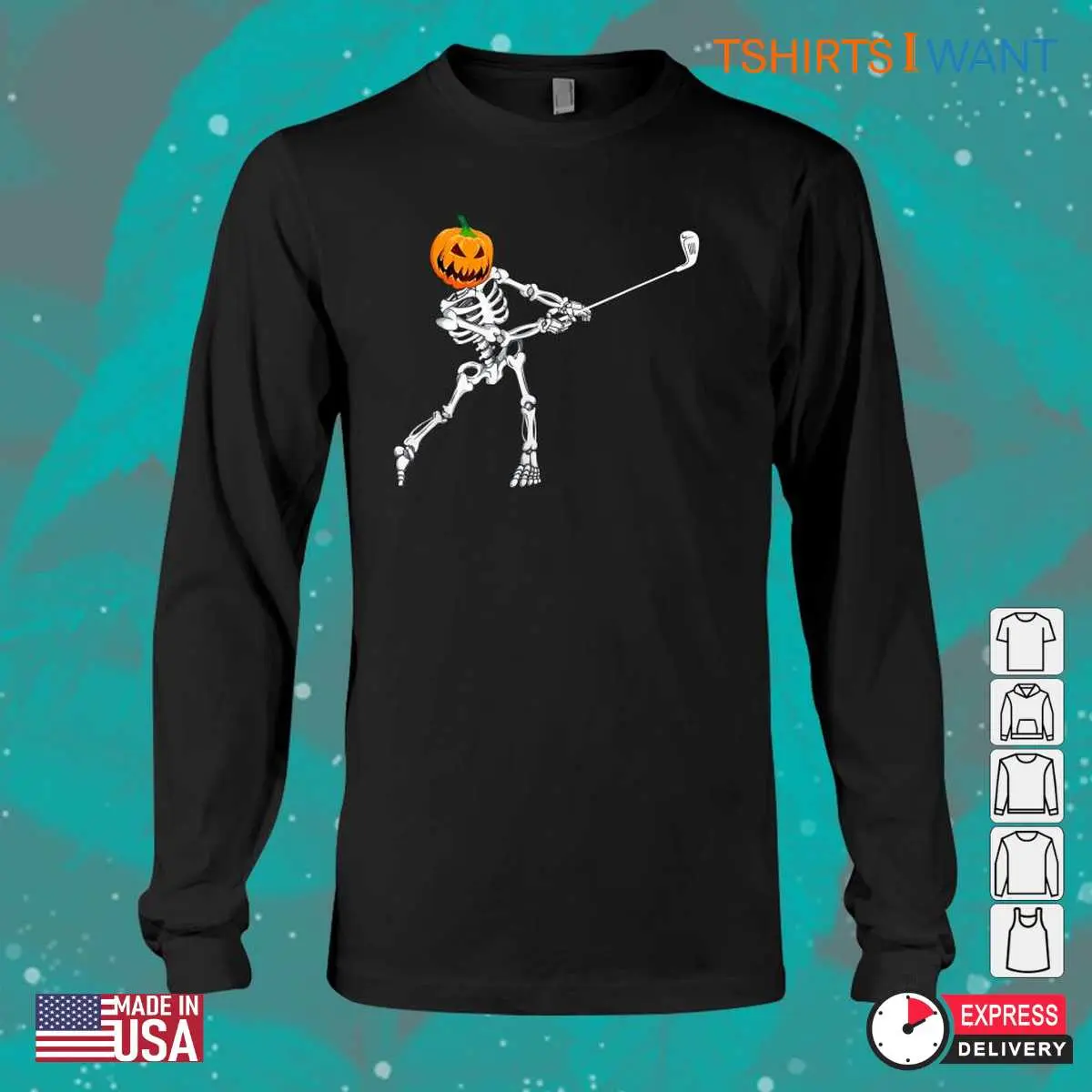 Golfer For Halloween Pumpkin Fairway Costume 3 1.jpg