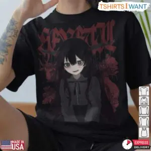 Gothic Anime Dark Manga Girl T-Shirt 7 Gothic Anime Dark Manga Girl T Shirt 4 1.jpg