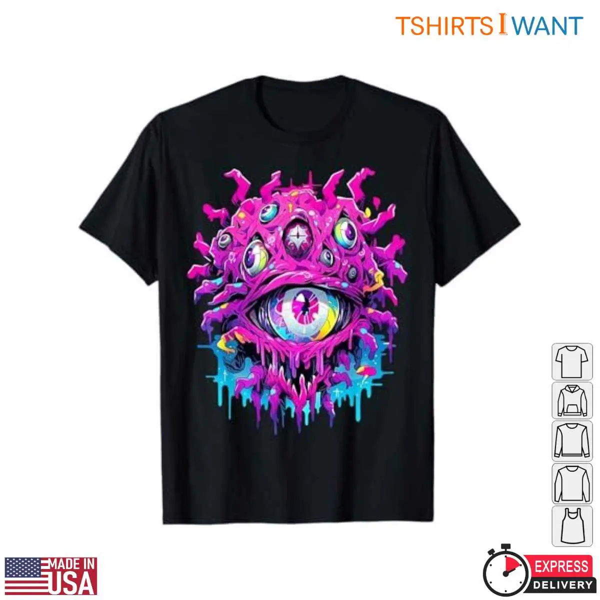 Graffiti Monster Psychedelic Eyes T Shirt 7 1.jpg