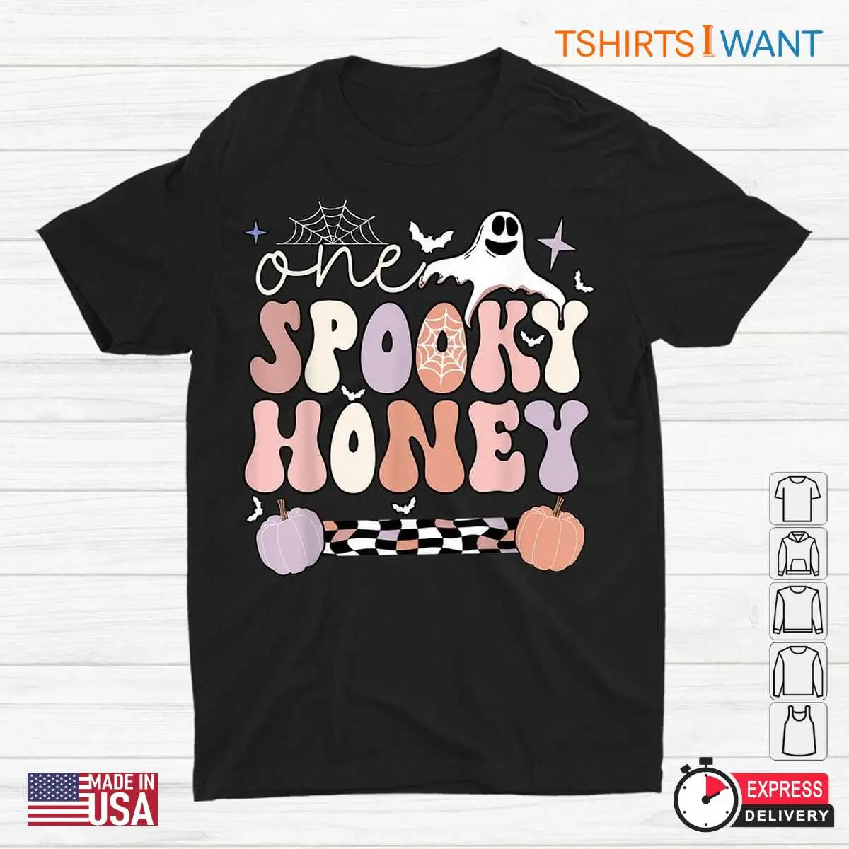 Grandma Halloween: Spooky Honey Grandmother Halloween Costume Shirt 12 Grandma Halloween Shirt Design