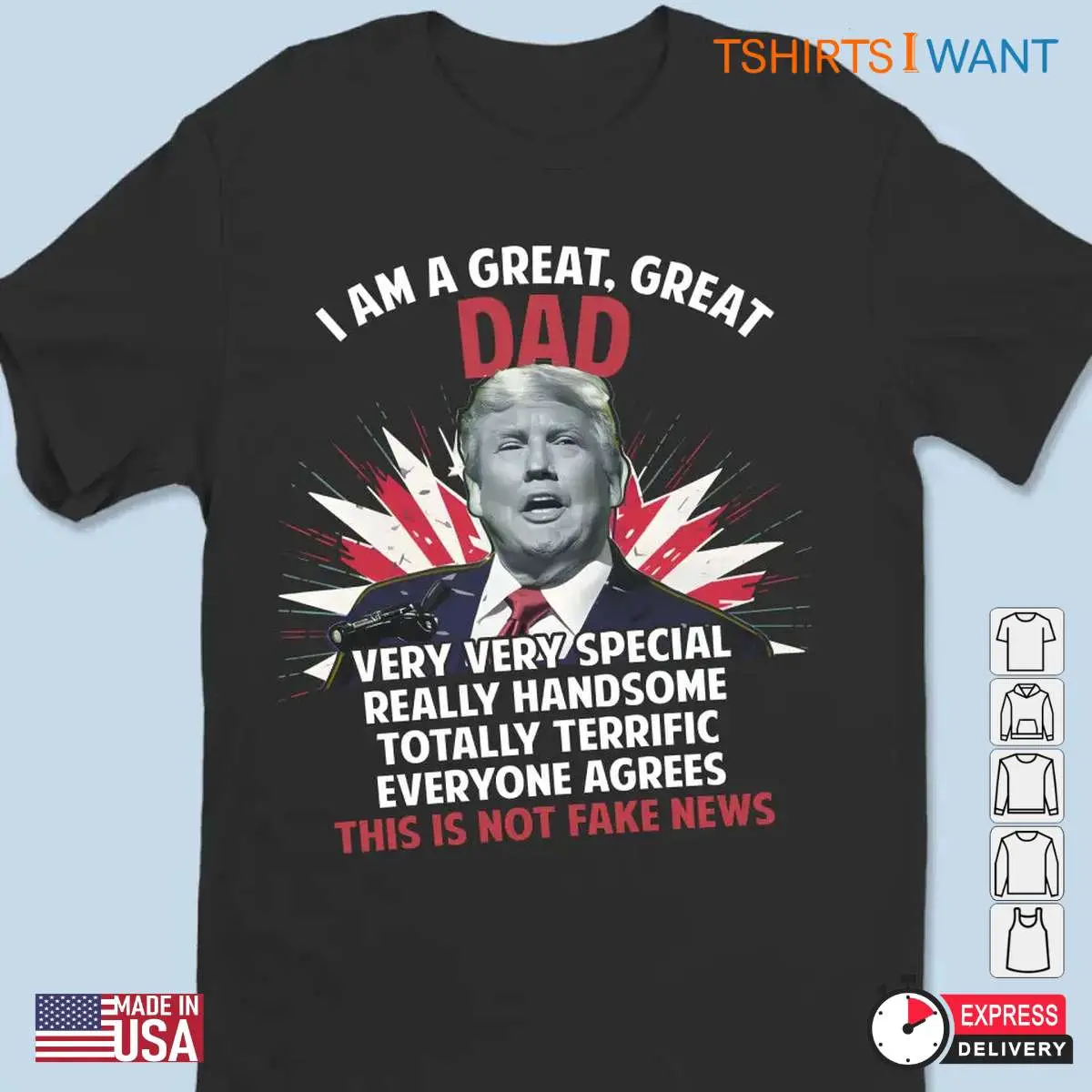 Greater Trump as a Father: Pro Trump T-shirts 12 Greater Trump as a Father Pro Trump T shirts 2