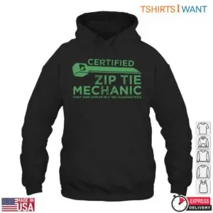 Green Wrench T-Shirt – Certified Zip Tie Mechanic, Fast and Cheap Tee 9 Green Wrench T Shirt DIY Zip Tie Mechanic Humor Tee 4 1.jpg