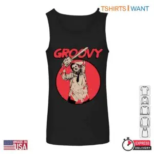 Groovy Leatherface Chainsaw T-Shirt - Texas Chainsaw Massacre Inspired Design 9 Groovy Leatherface Chainsaw T Shirt Texas Chainsaw Massacre Inspired Design 5 1.jpg